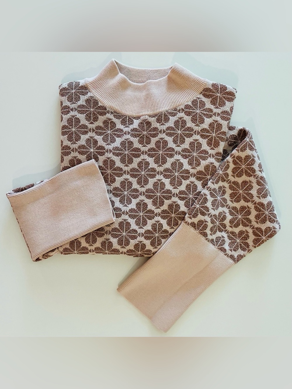 Kate Spade Spade Floral Sweater Sz Small - Picture 2 of 7